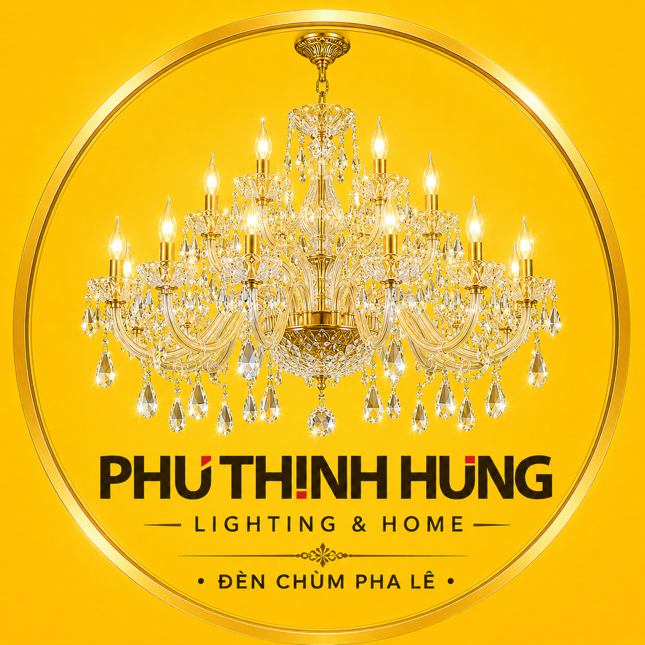 Đèn Chùm Pha Lê Lighting Home