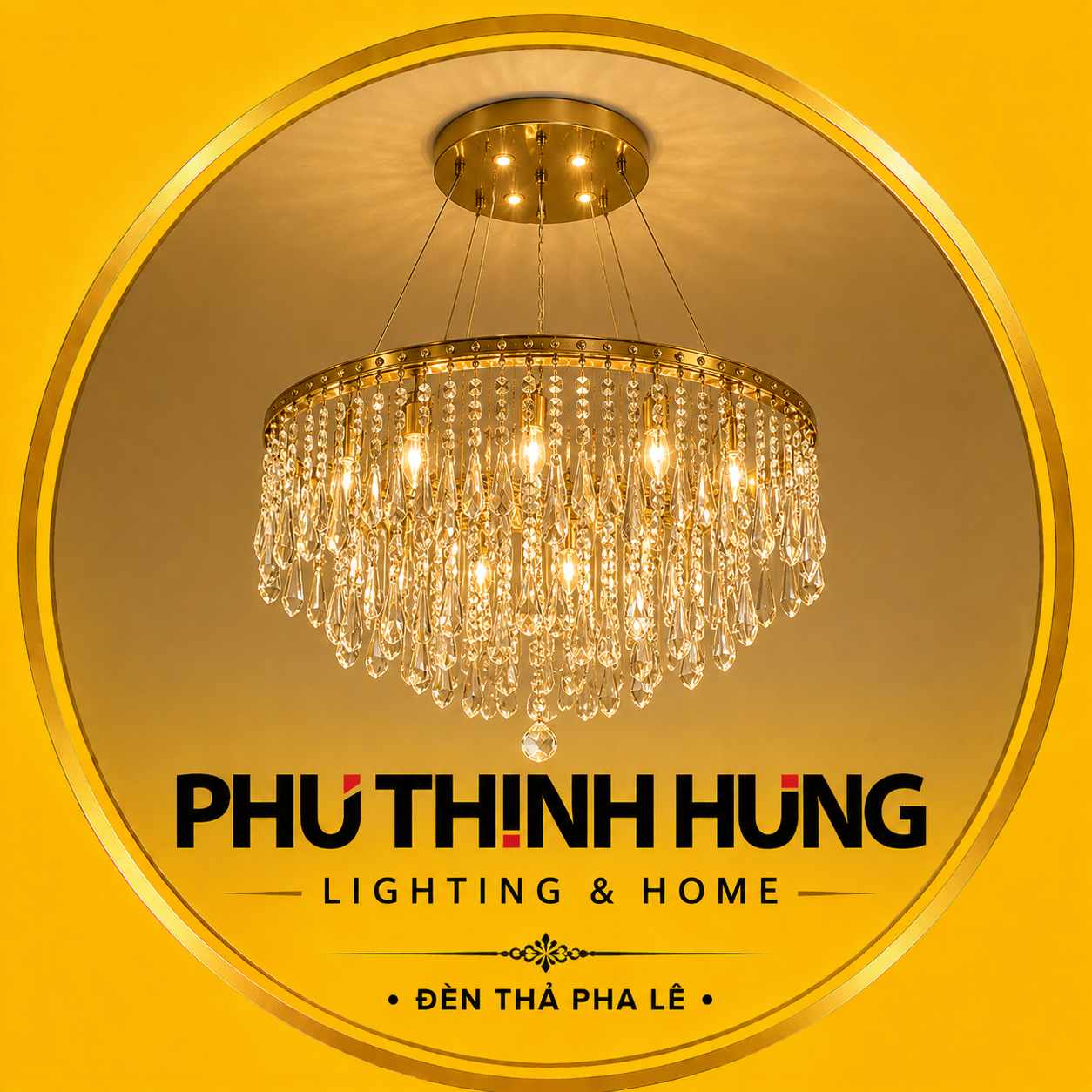 Đèn Thả Pha Lê Lighting Home